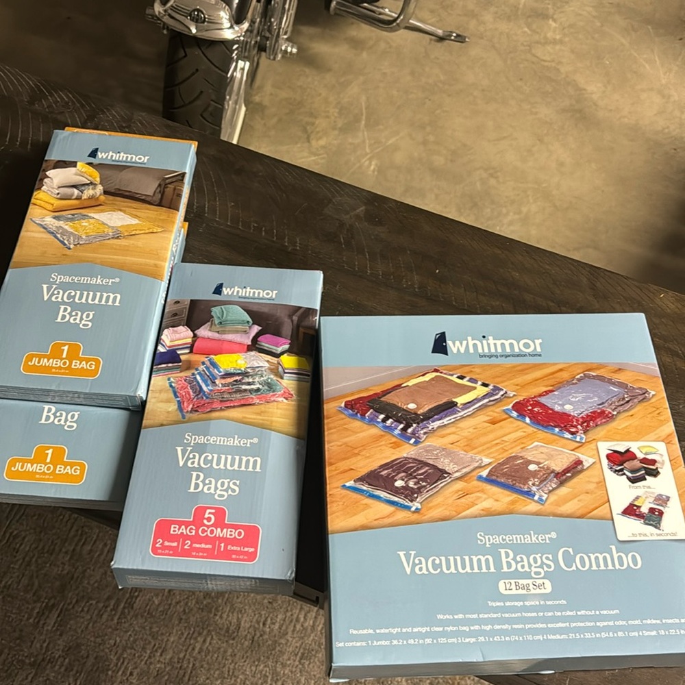 NWT Spacemaker Vacuum Bag Combos